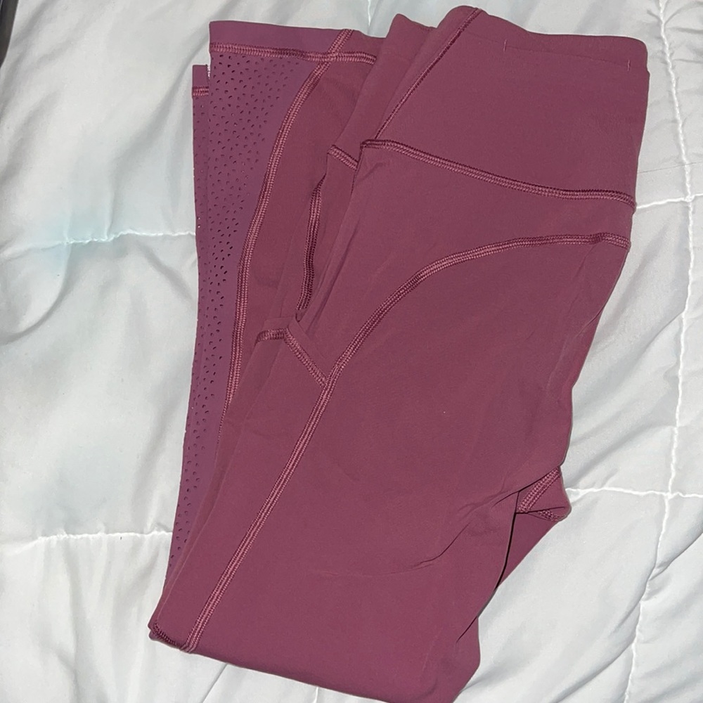 Lululemon fast and free crop leggings size 2